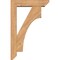 Ekena Millwork Westlake Slat Smooth Bracket w/ Offset Brace, Western Red Cedar, 5 1/2"W x 22"D x 34"H BKT0604X22X34WTL06SWR - alternate 2